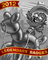 Balloon Buster Badge - MONOPOLY