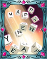 New Year's Bash Medium Badge - BOGGLE Bash