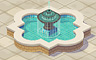 Three-Tiered Fountain Badge - Solitaire Gardens