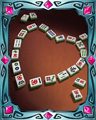 Mahjong Love Medium Badge - Mahjong Escape