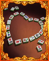 Mahjong Love Hard Badge - Mahjong Escape