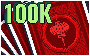 100,000 Cards Badge - World Class Solitaire HD