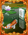 Curious Koi Hard Badge - Mahjong Garden HD