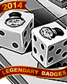 Dicey Outcome Badge - Bejeweled Twist