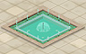 Opulent Fountain And Pool Badge - Solitaire Gardens