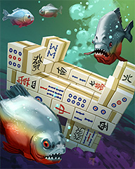 Piranha Match Badge - Quinn's Aquarium