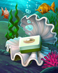 Perfect Pearl Badge - Quinn's Aquarium