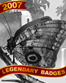 Butterfly Landing Badge - Spades HD