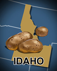 Idaho Badge - Jewel Academy