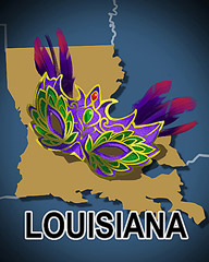 Louisiana Badge - Vanishing Trail