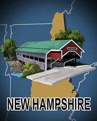 New Hampshire Badge - Cookie Connect