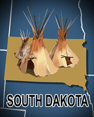 South Dakota Badge - Aces Up! HD