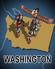 Washington Badge - StoryQuest