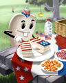 Sweet America Badge - Sweet Tooth 2