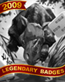 Rhino Run Badge - Bingo Luau