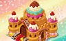 Candy Castle Badge - Solitaire Gardens