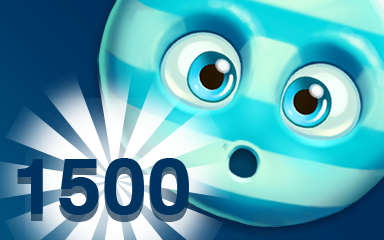Blue Cookie 1500 Badge - Cookie Connect
