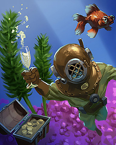 Quinn's Treasure Badge - Quinn's Aquarium