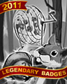 Squirrels In Spades Badge - First Class Solitaire HD