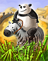 Panda'n Zebra Badge - Panda Pai Gow Poker