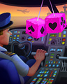 Friendly Skies Badge - First Class Solitaire HD