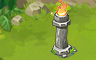 Column Torch Badge - Solitaire Gardens