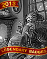 Squirrel Stitcher Badge - Beaker Creatures