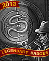 Serpentine Seal Badge - PegLand