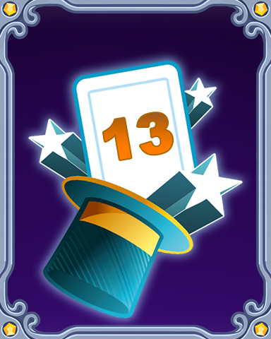 Magic Marathon Lap 13 Badge - Stack'em HD