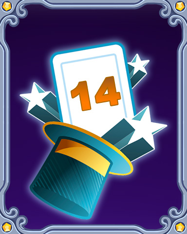 Magic Marathon Lap 14 Badge - Stack'em HD