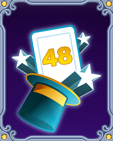 Magic Marathon Lap 48 Badge - Quinn's Aquarium