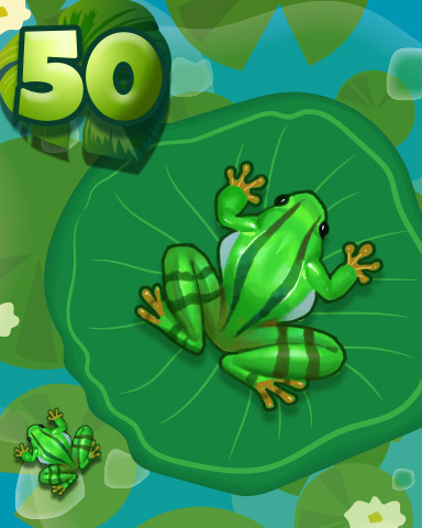 The Frog Badge - Mahjong Safari HD