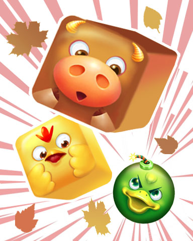 Barnyard Blast Badge - Stack'em HD