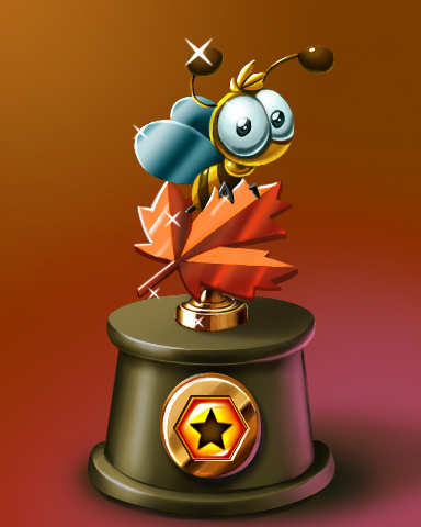 Pogo Fall Buzz Victory Badge