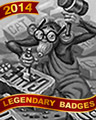 Simian Scribe Badge - 52 Card Pickup