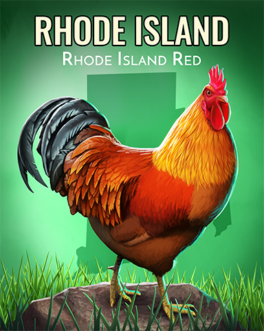 Rhode Island Red Badge - StoryQuest