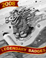 Dragon On The Go Badge - BOGGLE Bash