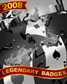 Fiery Hand Badge - Mahjongg Dimensions