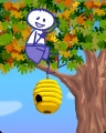 Happy Ending Badge - Tumble Bees HD