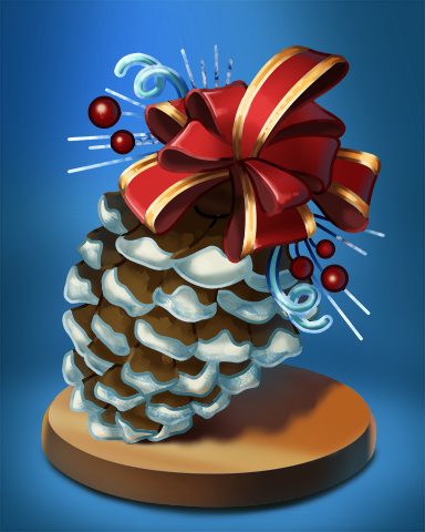 Pine Cone Badge - Tumble Bees HD