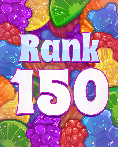 Rank 150 Badge - Sweet Tooth Town