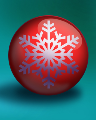 Snowflake Trinket Badge - Lottso! Express HD