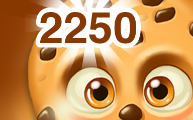 Chocolate Cookie 2250 Badge - Cookie Connect