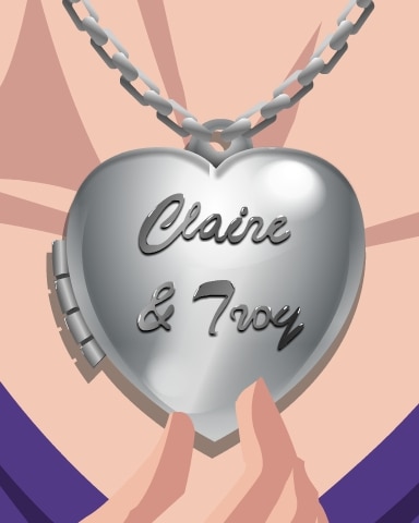 Locket Light Badge - Claire Hart: Secret In The Shadows