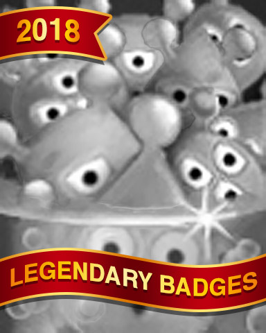 Beaker Buildup Badge - Bingo Luau