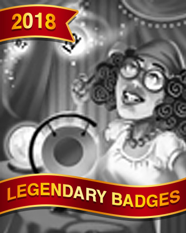 Psychic Bingo Badge - Jungle Gin HD