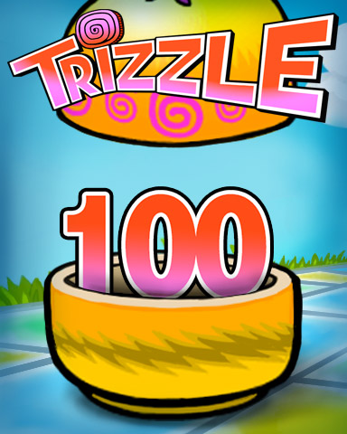 Rank 100 Badge - Trizzle