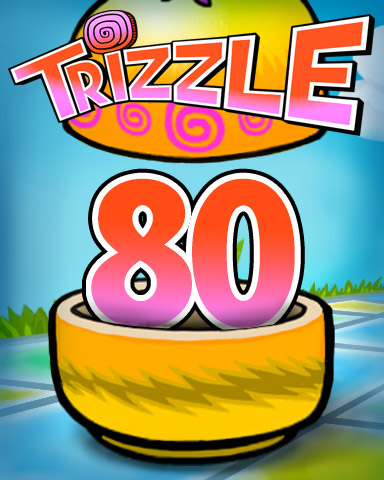 Rank 80 Badge - Trizzle