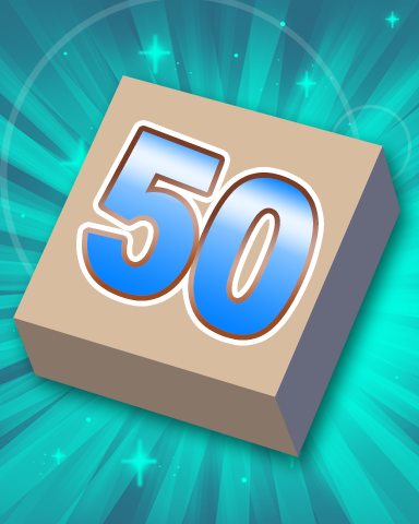 Rank 50 Badge - SCRABBLE