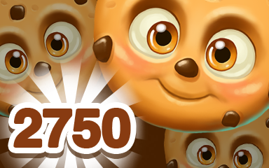 Brown Cookie 2750 Badge - Cookie Connect
